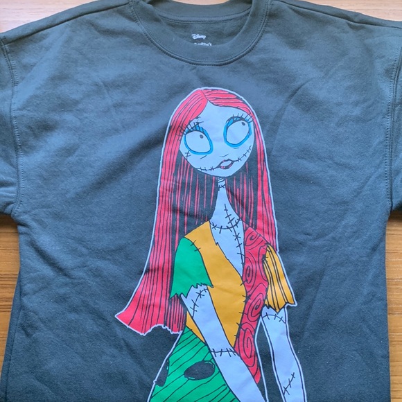 2/$15 Disney Nightmare Before Christmas Sally sweatshirt top - Picture 3 of 3